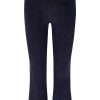 Bottoms SPRWMN | Crop Flare Corduroy Navy