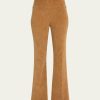 Bottoms SPRWMN | Crop Flare Corduroy Camel